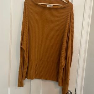 24/7 Maurices Mustard Yellow Shirt